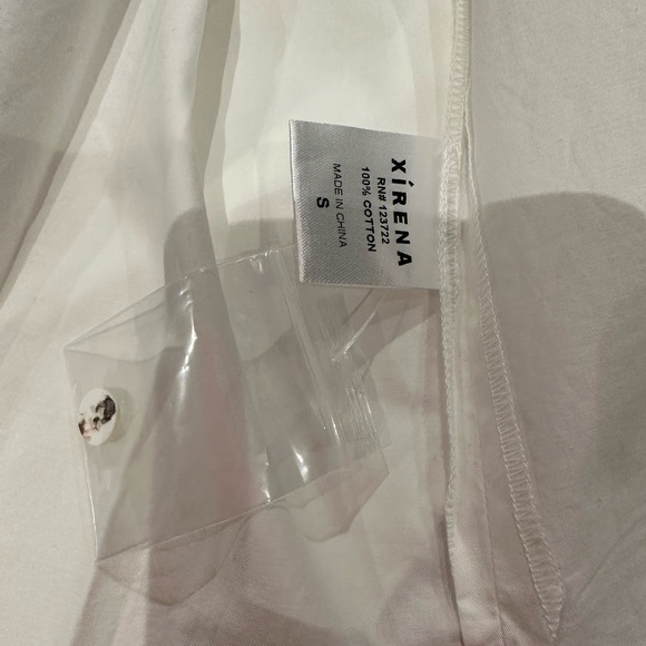 XIRENA Sydney Shirt white SIZE small BNWT - Picture 10 of 13